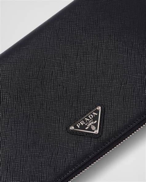 prada document holders|Black Saffiano Leather Document Holder .